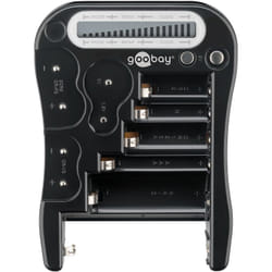 Goobay 64889 testeur de piles et d'énergies Noir