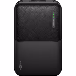 Goobay 64961 banque d'alimentation électrique Lithium Polymère (LiPo) 5000 mAh Noir