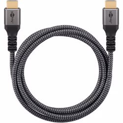 Goobay 65260 câble HDMI 1 m HDMI Type A (Standard) Gris - Vue supplémentaire 3