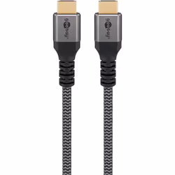 Goobay 65261 câble HDMI 2 m HDMI Type A (Standard) Gris