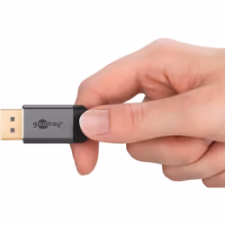 Goobay 65264 câble DisplayPort 1 m Gris - Vue supplémentaire 6