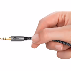 Goobay 65276 câble audio 5 m TRS 3,5 mm Gris - Vue supplémentaire 4