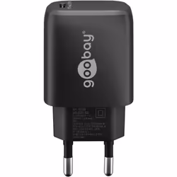Goobay 65367 chargeur d'appareils mobiles Ordinateur portable, Smartphone, Tablette Noir Secteur Intérieure