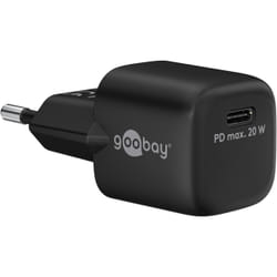Goobay 65403 chargeur d'appareils mobiles Universel Noir Secteur Charge rapide Intérieure