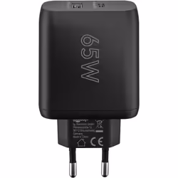 Goobay 65409 chargeur d'appareils mobiles Téléphone portable, Ordinateur portable Noir Secteur Intérieure