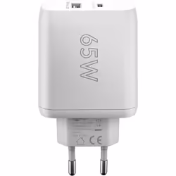 Goobay 65410 chargeur d'appareils mobiles Écouteurs, Ordinateur portable, Smartwatch Blanc Secteur Intérieure