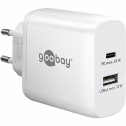 Goobay 65412, Intérieure, Secteur, Blanc
