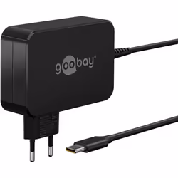 Goobay 65420 Ordinateur portable Noir Secteur Charge rapide Intérieure - Vue supplémentaire 2