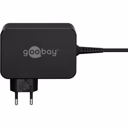 Goobay 65420 Ordinateur portable Noir Secteur Charge rapide Intérieure - Vue supplémentaire 3