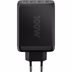 Goobay 65555 chargeur d'appareils mobiles Ordinateur portable, Smartphone Noir Secteur Charge rapide Intérieure