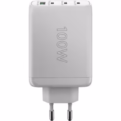 Goobay 65556 chargeur d'appareils mobiles Ordinateur portable, Smartphone Blanc Secteur Charge rapide Intérieure