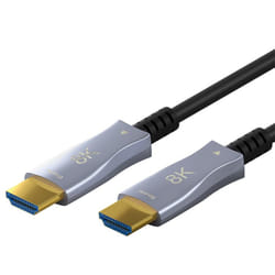 Goobay 65558 câble HDMI 50 m HDMI Type A (Standard) Noir, Gris