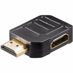 Goobay 65750, HDMI Type A (Standard), HDMI Type A (Standard), Femelle, Mâle, Or, 7860 x 4320 pixels