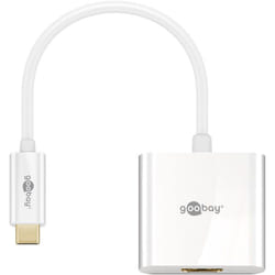 Goobay 66259 adaptateur graphique USB Blanc