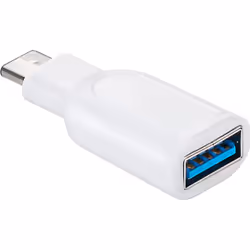 Goobay USB-C Adapter, USB 3.0 A, USB-C, Blanc