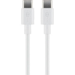 Wentronic 66315 câble USB 0,5 m USB 2.0 USB C Blanc