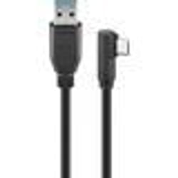 Goobay 66503 câble USB USB 3.2 Gen 1 (3.1 Gen 1) 2 m USB A USB C Noir