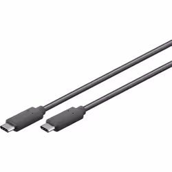 Goobay 66508 câble USB 2 m USB 3.2 Gen 1 (3.1 Gen 1) USB C Noir