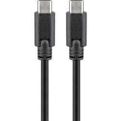 Wentronic 66509 câble USB 3 m USB 3.2 Gen 1 (3.1 Gen 1) USB C Noir