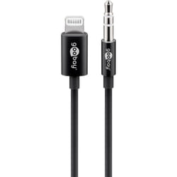 Goobay 66805 câble Lightning 1 m Noir