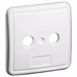 Goobay 67050, Blanc, Sans vis, 76 mm, 76 mm, 1 pièce(s)