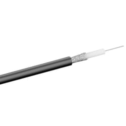 Goobay 67091 câble coaxial RG-59 100 m Non Noir