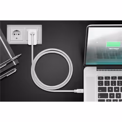Goobay 67193 câble USB 0,5 m USB 3.2 Gen 1 (3.1 Gen 1) USB C Blanc
