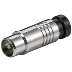 Goobay 67243 connecteur coaxial Type F 10 pièce(s)