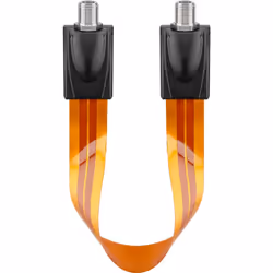 Goobay 67244, 0,3 m, Type F, Type F, Noir, Marron, Orange