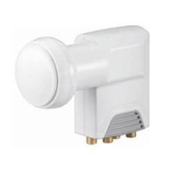 Microconnect LNBS-4 convertisseur abaisseur de fréquence Low Noise Block (LNB) Blanc