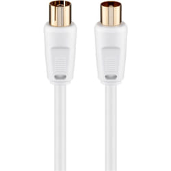 Goobay 67281 câble coaxial 10 m Blanc