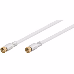 Goobay 67290, 1,5 m, F, F, Blanc