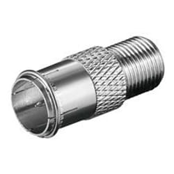 Goobay 67311 changeur de genre de câble F Argent
