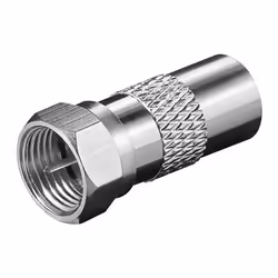 Goobay 67319, F M &gt; Coaxial F, Acier inoxydable