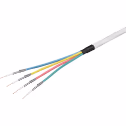 Goobay 67329 câble coaxial 100 m Blanc