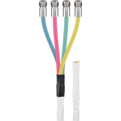 Goobay 67330 câble coaxial 10 m Type F Non Blanc