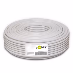 Goobay 67719 câble audio 10 m Transparent