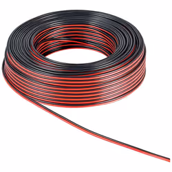 Goobay 67728 câble audio 10 m Noir, Rouge