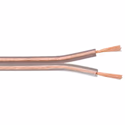 Goobay 67729, Aluminium cuivré (CCA), 50 m, Transparent