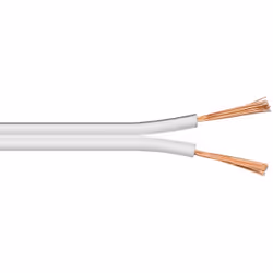 Goobay 67745, Aluminium cuivré (CCA), 25 m, Blanc