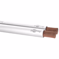 Goobay 67745 câble audio 25 m Blanc