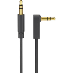 Goobay 67782 câble audio 0,5 m 3,5mm Noir