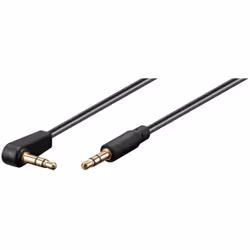 Goobay 67782 câble audio 0,5 m 3,5mm Noir