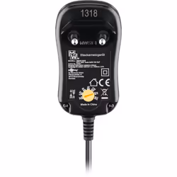 Goobay 67951 adaptateur de puissance & onduleur Intérieure 12 W Noir