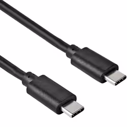 Allteq 67976, 1 m, USB C, USB C, USB 3.2 Gen 1 (3.1 Gen 1), 5000 Mbit/s, Noir