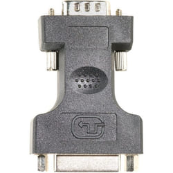 Goobay DVI-I M / VGA F DVI-I 12+5 D-Sub Noir
