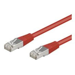 Goobay CAT 5-2000 SFTP Red 20m câble de réseau Rouge
