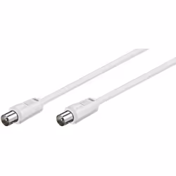 Goobay 68145, 1,5 m, 3C-2V, Blanc