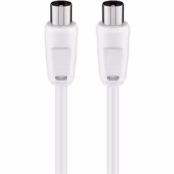 Goobay 68147, 2,5 m, Blanc