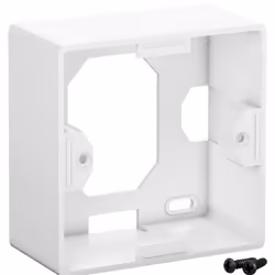 Goobay 68244 prise de courant RJ-45 Blanc
